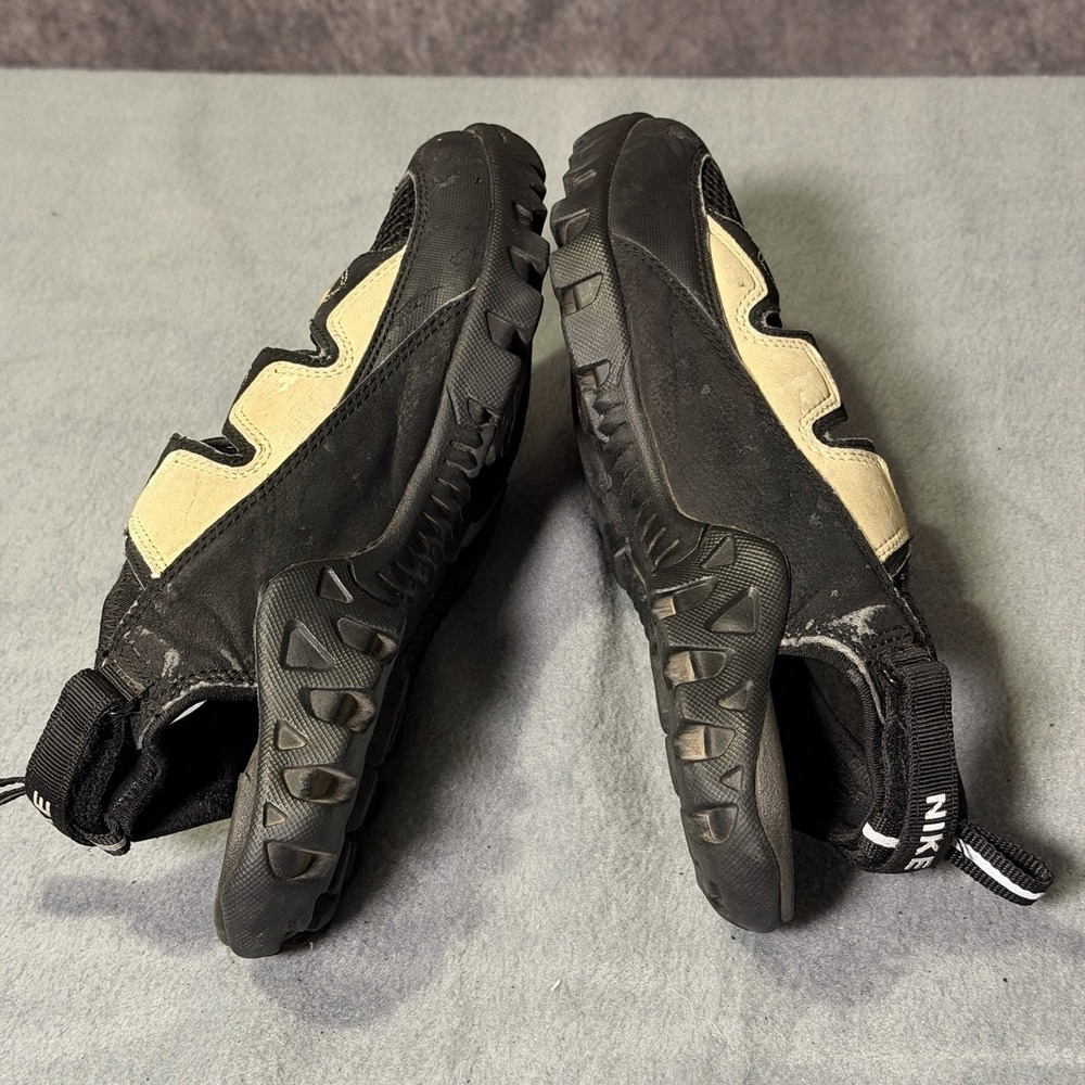 VTG Nike ACG YVR Plus MTB Cycling Shoes SPD Cleat Trail Hiking Black Tan Men 8.5 - Picture 7 of 8